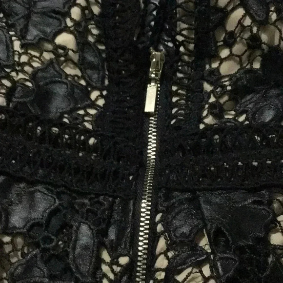 Romeo + Juliet Couture Lace Dress Black Sz Small - Picture 5 of 11